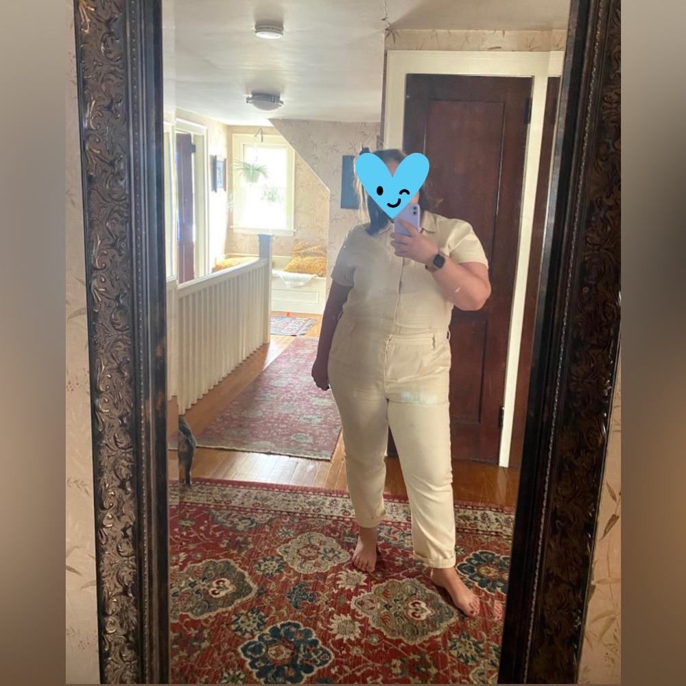 Everlane super soft jean coverall
